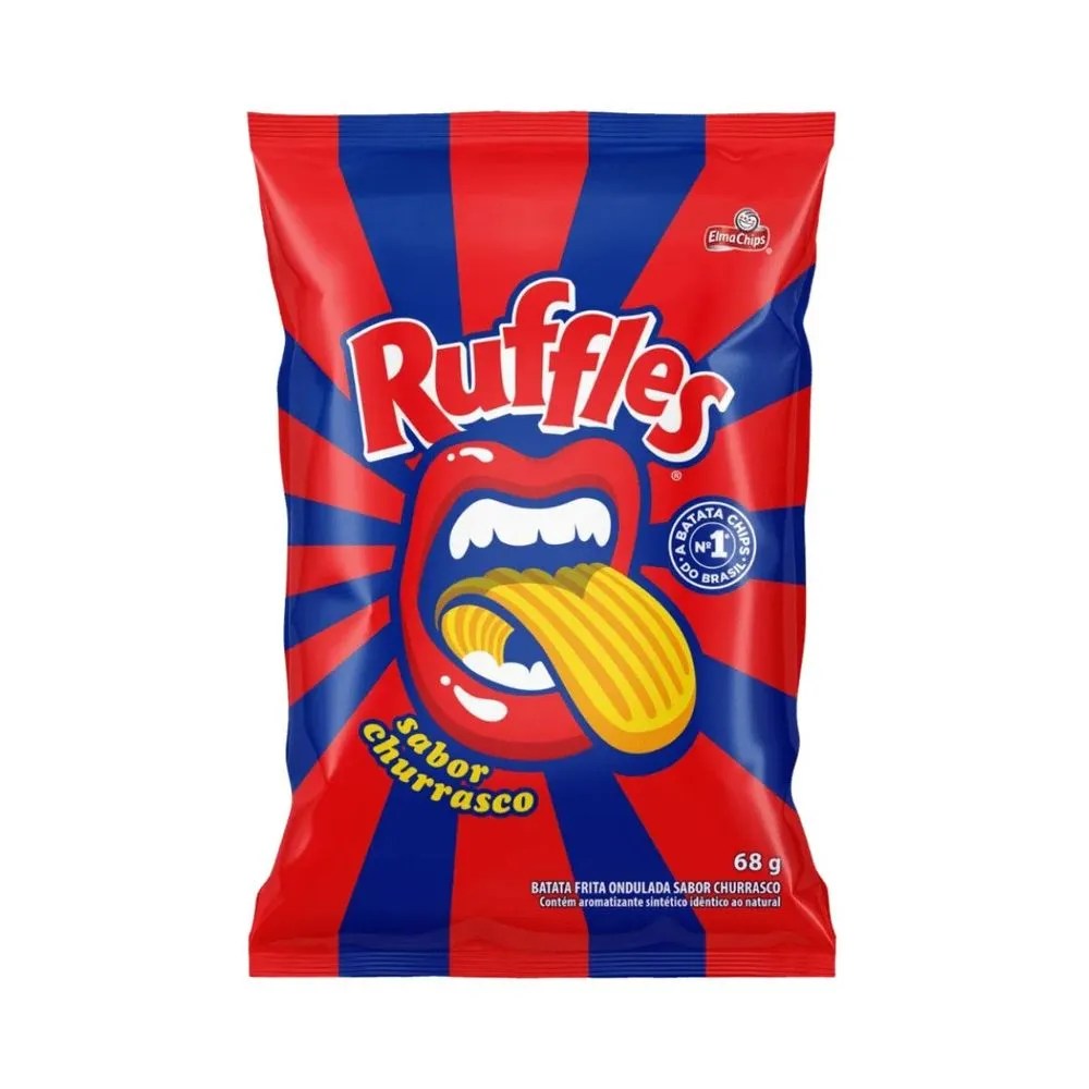 RUFFLES CHURRASCO  68G