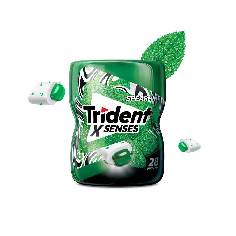 TRIDENT X SENSE SPEARMINT 54G