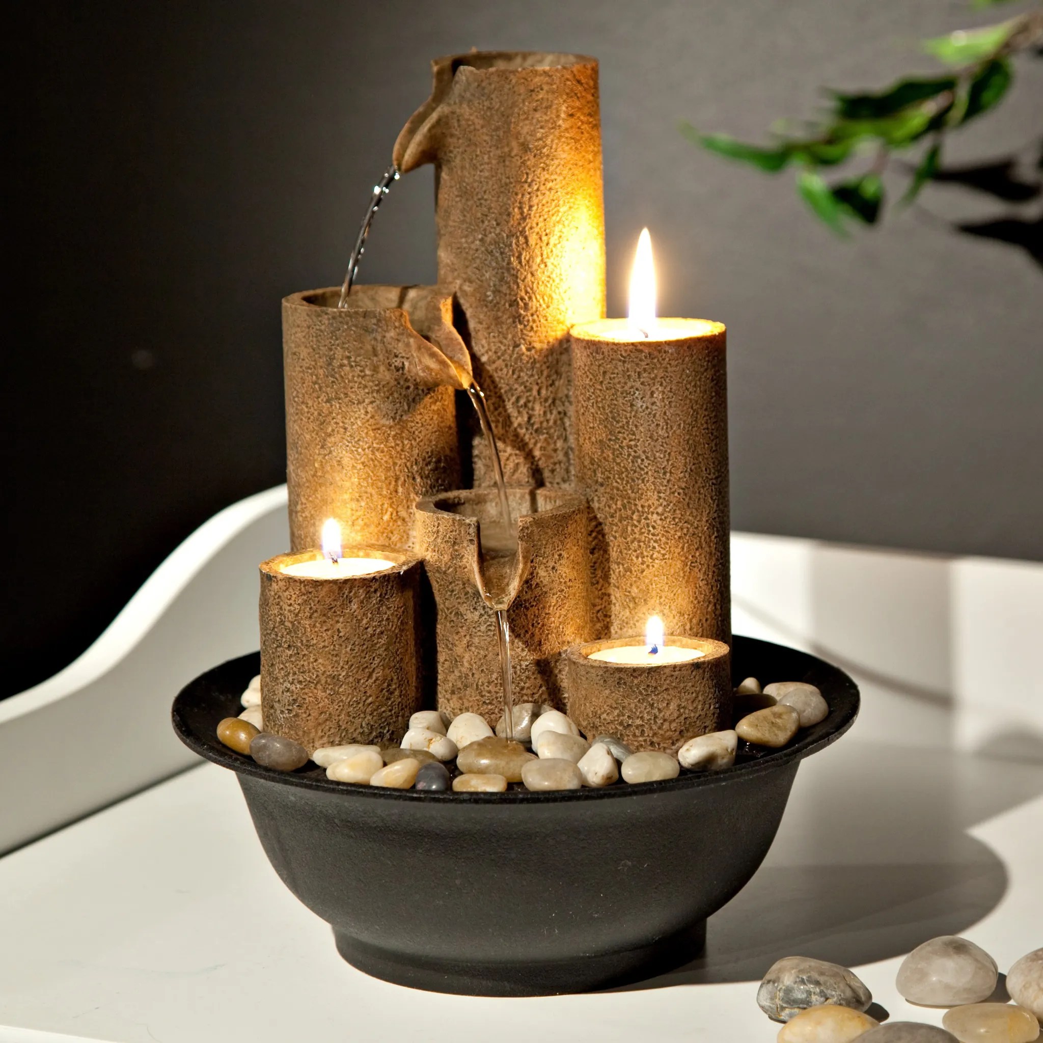 VELA FONTANA INDOOR ROSA