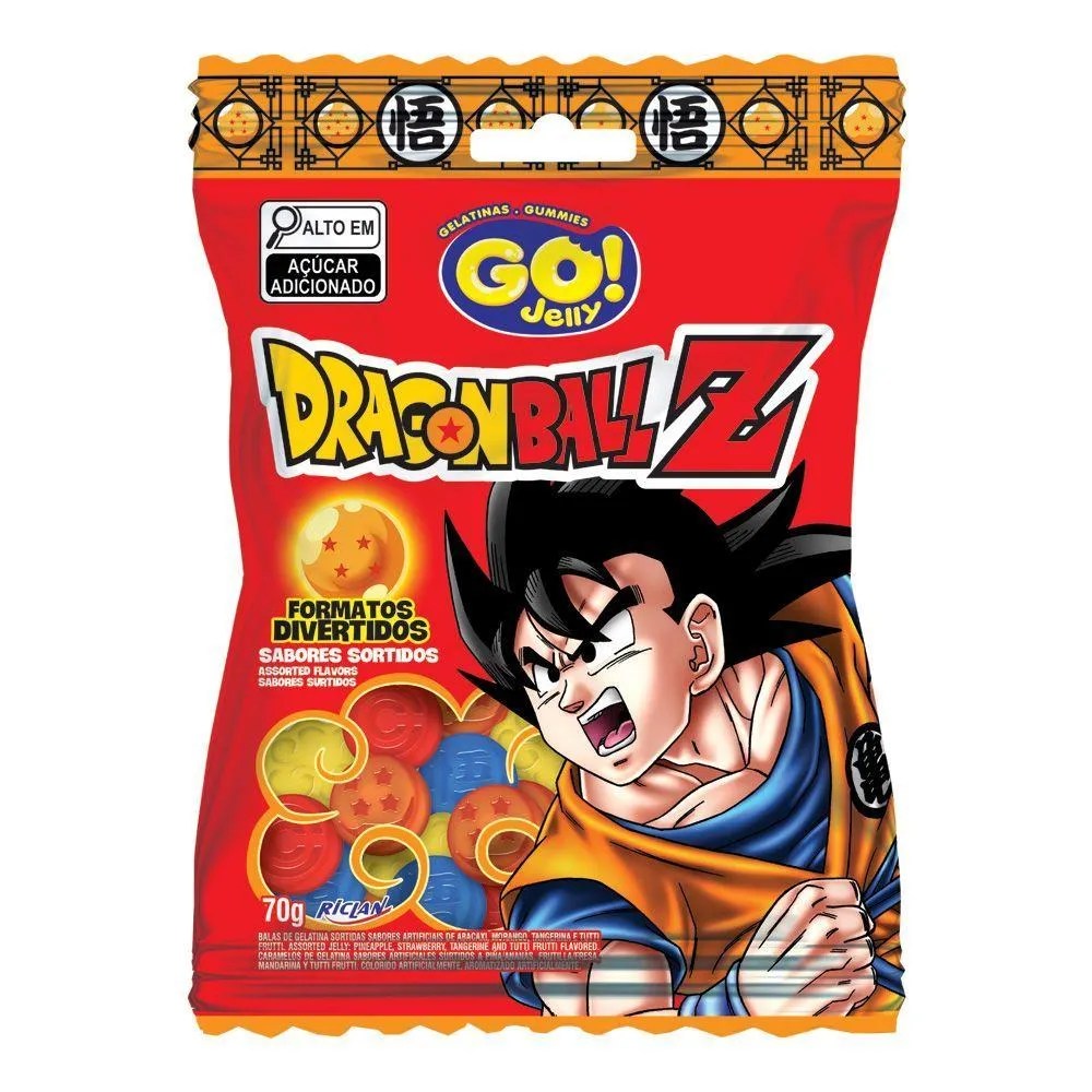 BALA GELATINA GO JELLY DRAGONBALL Z 70GR