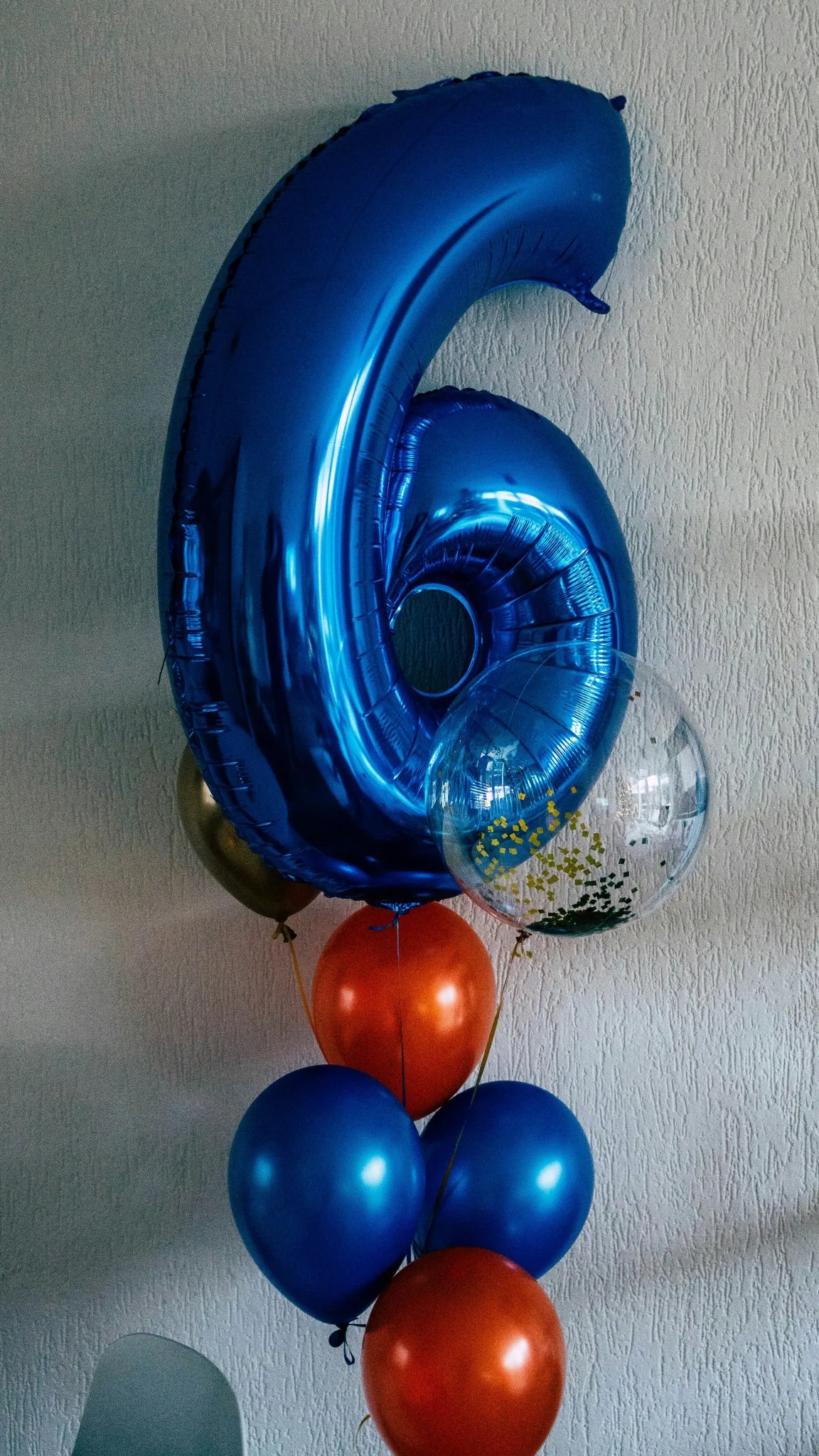 BALÃO AZUL Nº 3 GRUPO FESTA 45CM