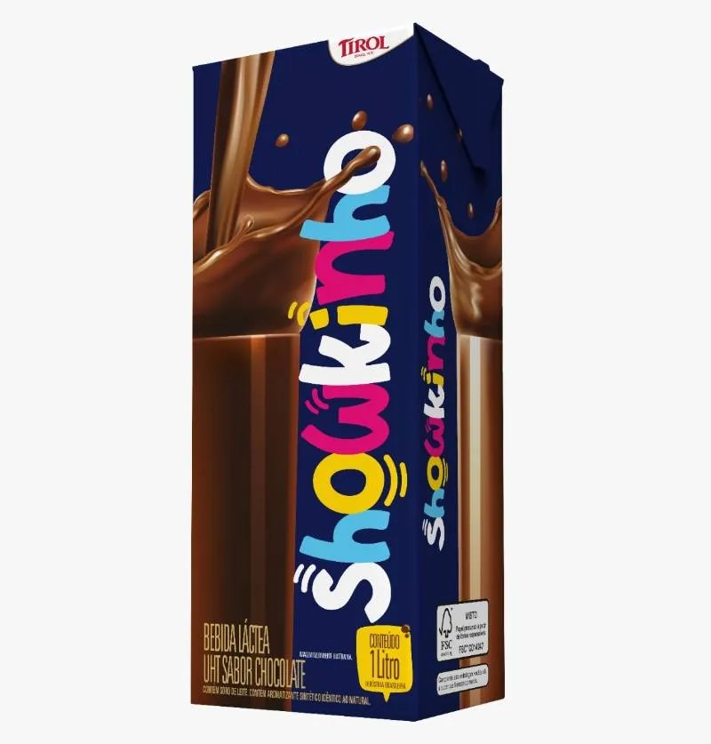 ACHOCOLATADO LIQUIDO SHOWKINHO TIROL 200ML