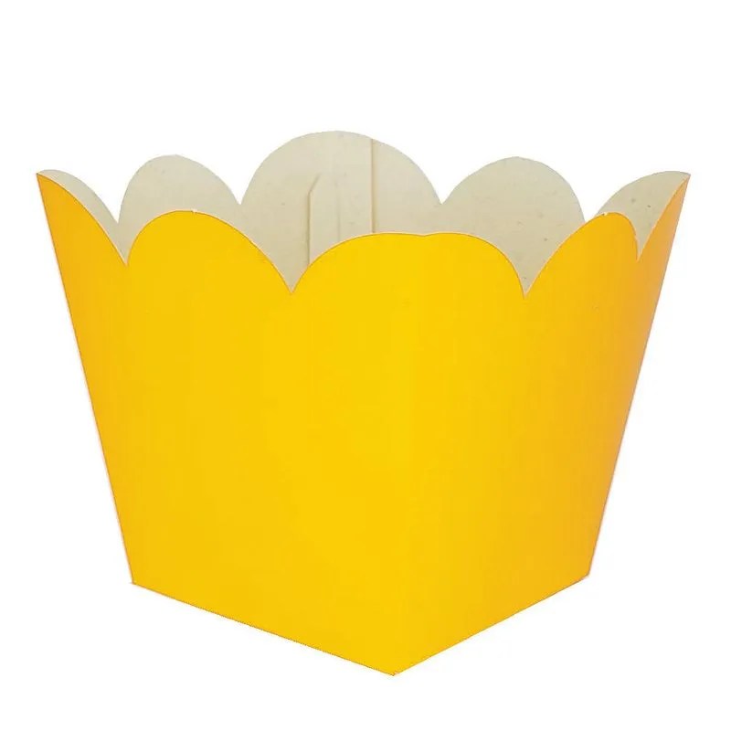 CACHEPOT AMARELO FESTCOLOR C/8