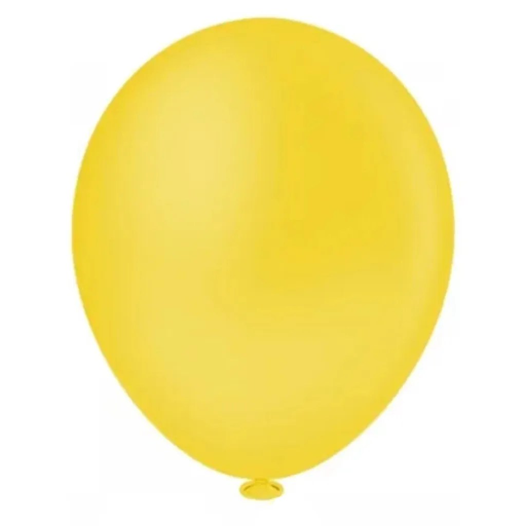 BALÃO AMARELO C/50 Nº8 PARANÂ FEST