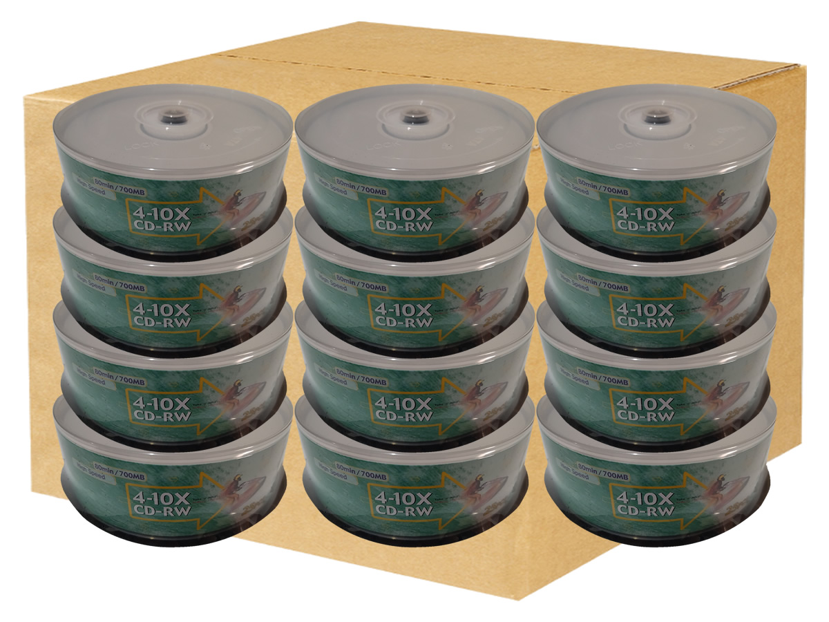 Caja X 24 Torres De Cd -RW Regrabables 600 Discos Caja X 24 Torres De Cd -RW Regrabables 600 Discos