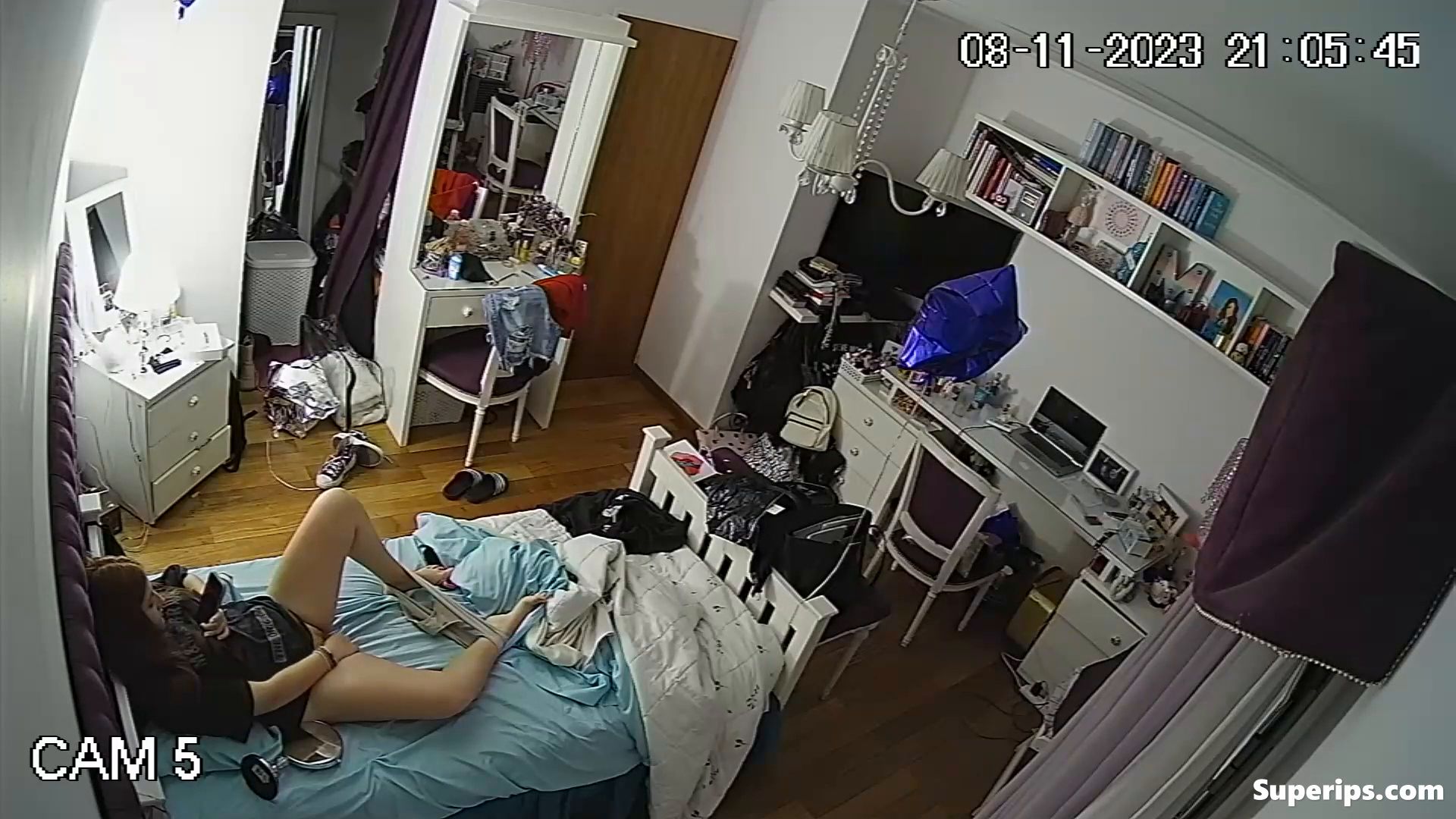 IPCAM – Redhead Girl records herself masturbating IPCAM – Redhead Girl records herself masturbating