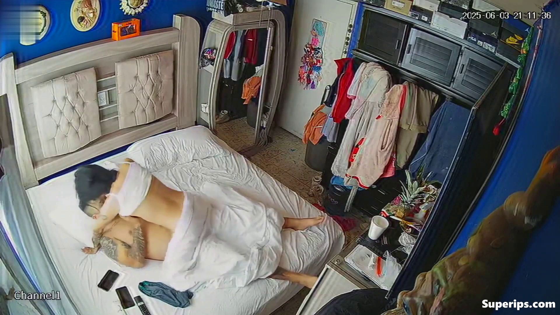 IPCAM – Skinny Latina wife gets fucked on her bed IPCAM – Skinny Latina wife gets fucked on her bed