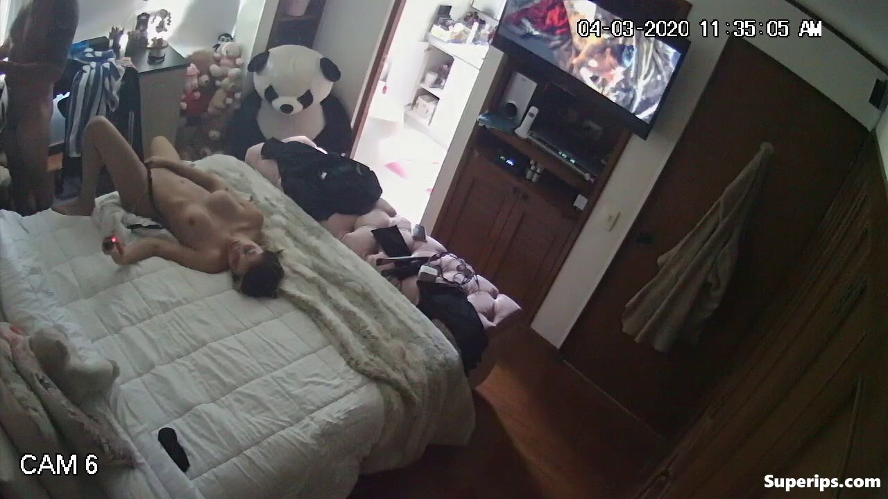 IPCAM – Latina busty girl gets fucked in her bed IPCAM – Latina busty girl gets fucked in her bed