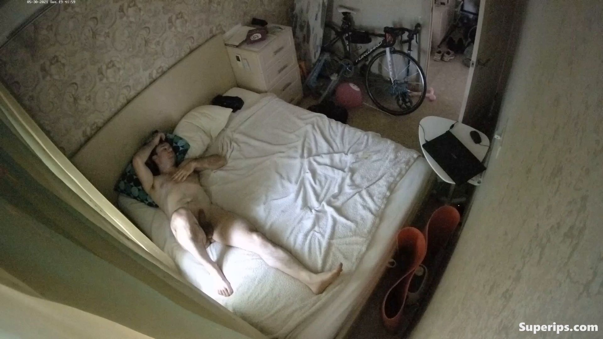 IPCAM – Horny college couple fucks in their bed IPCAM – Horny college couple fucks in their bed