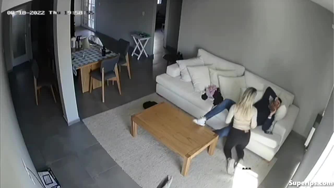 IPCAM – Mature Canadian couple fucks on the couch IPCAM – Mature Canadian couple fucks on the couch