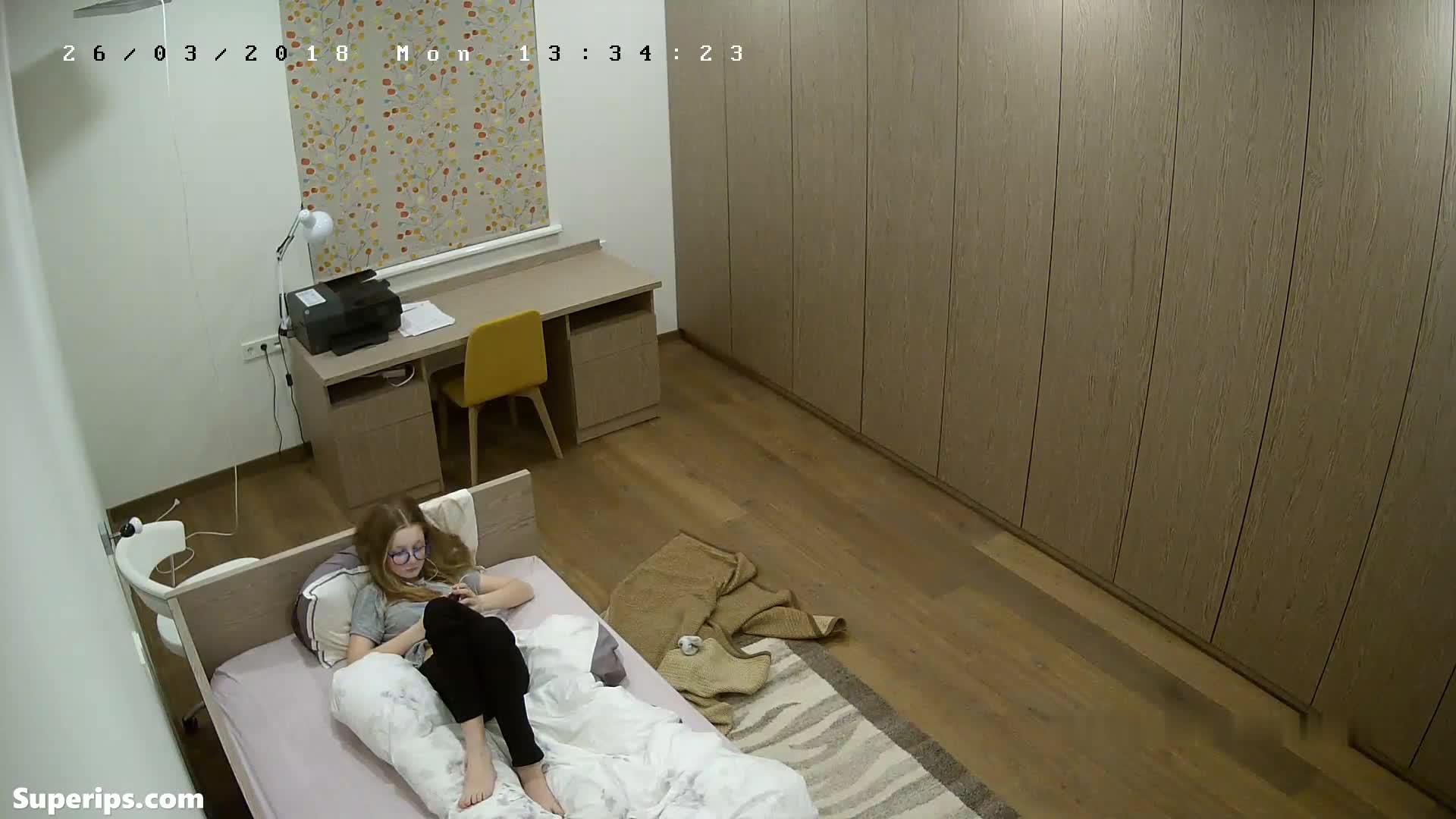 IPCAM – Cute German girl masturbates while watching porn IPCAM – Cute German girl masturbates while watching porn