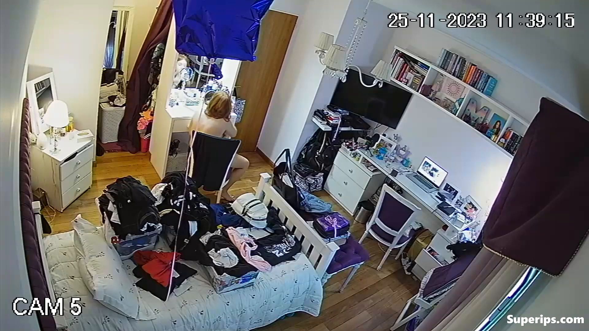 IPCAM – German redhead girl naked in her room IPCAM – German redhead girl naked in her room