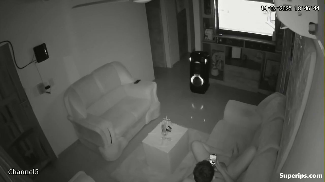 IPCAM – Latina couple groping on the sofa IPCAM – Latina couple groping on the sofa