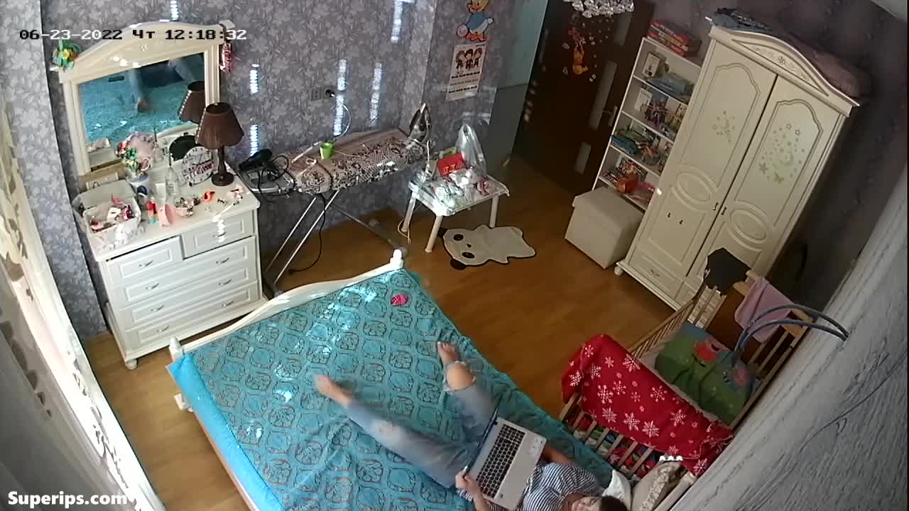 IPCAM – Russian teen girl masturbates while watching porn IPCAM – Russian teen girl masturbates while watching porn