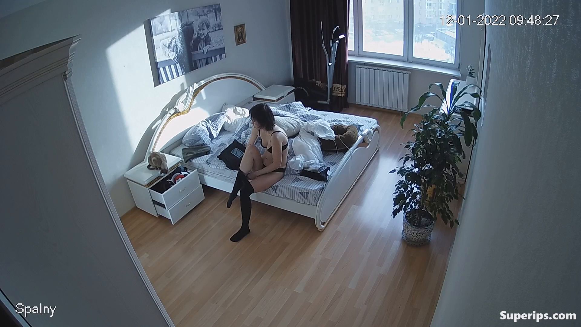 IPCAM – Gorgeous short-haired girl changing clothes IPCAM – Gorgeous short-haired girl changing clothes