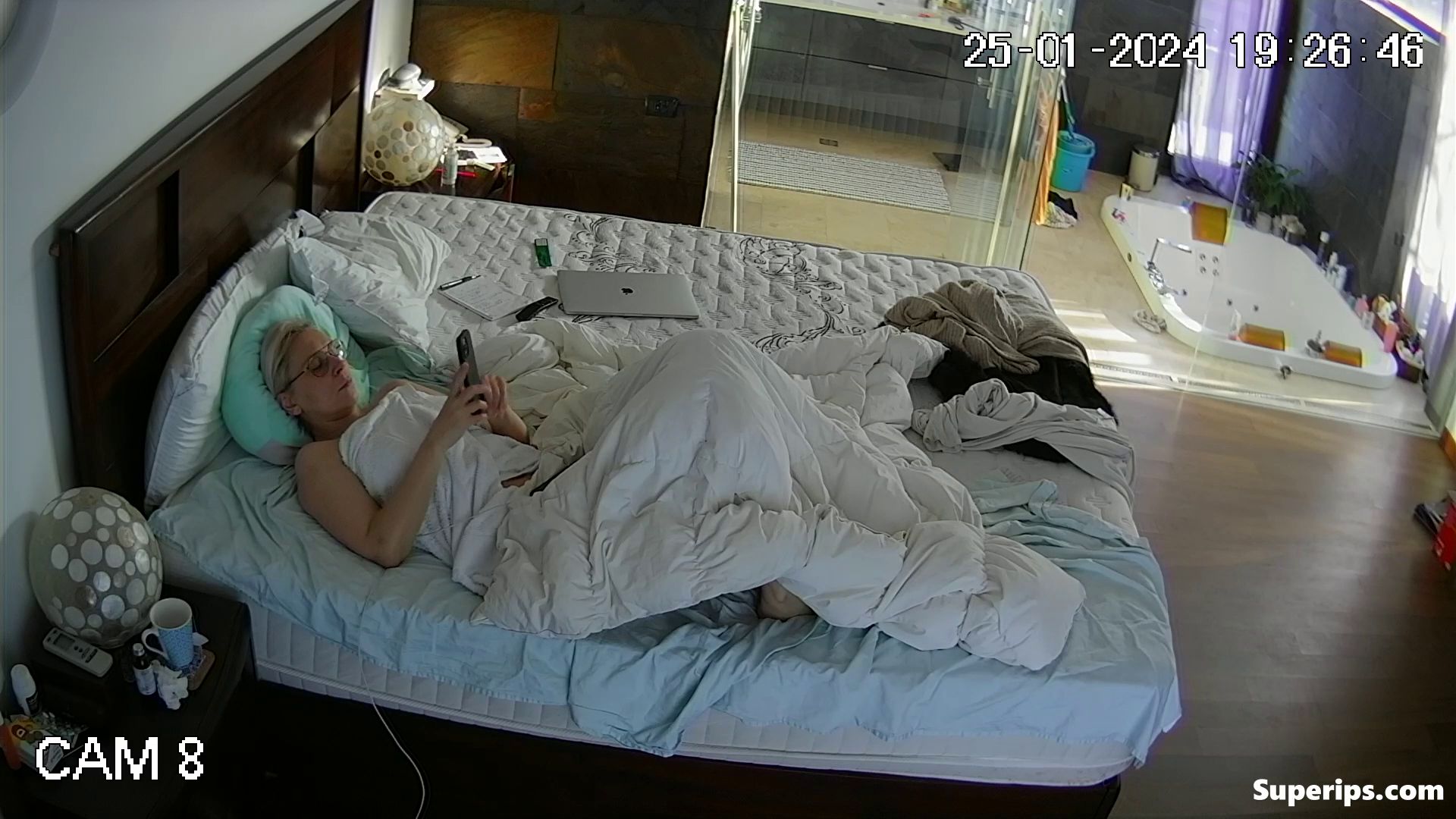 IPCAM – German Milf masturbates her hairy pussy IPCAM – German Milf masturbates her hairy pussy