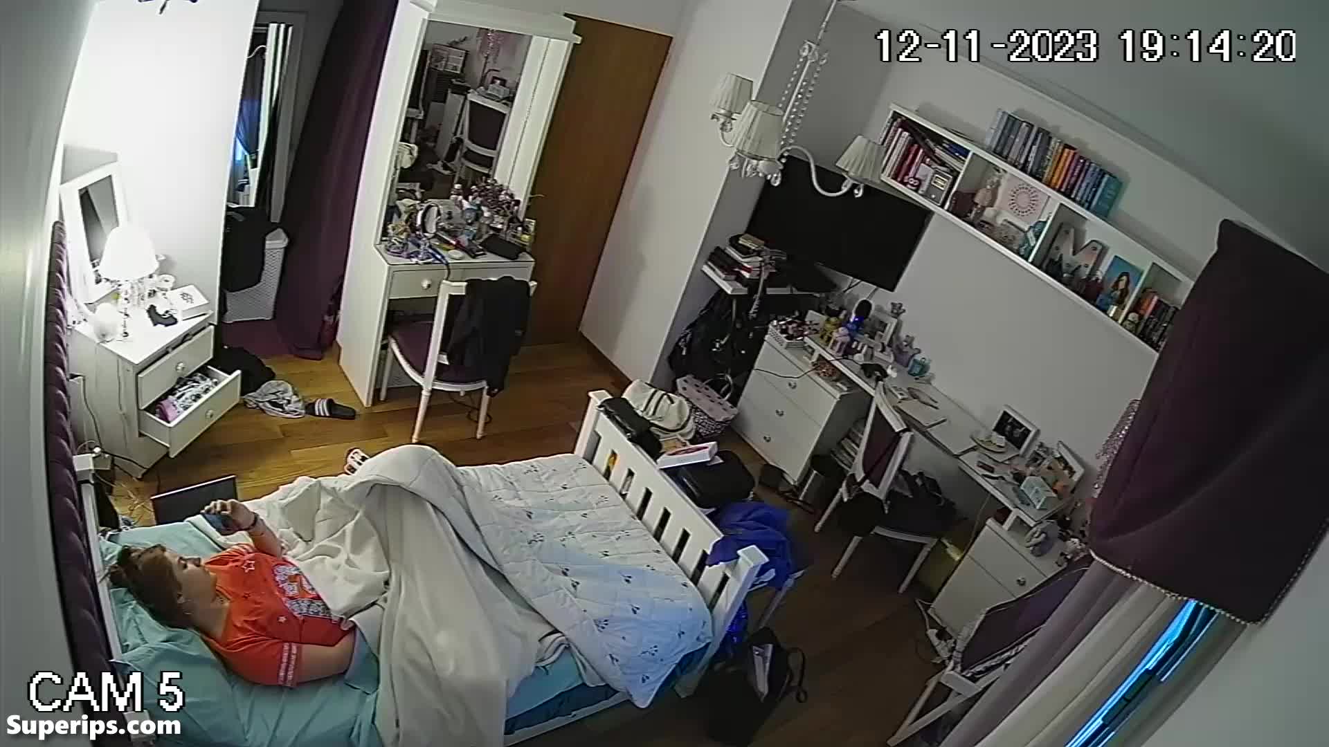 IPCAM – Redhead teenager masturbates in her pajamas IPCAM – Redhead teenager masturbates in her pajamas