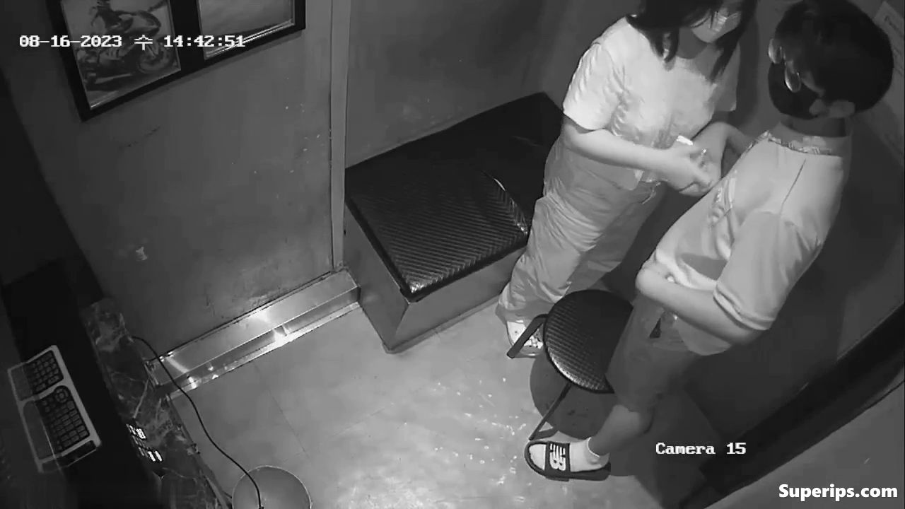 IPCAM – Korean teenage couple groping each other IPCAM – Korean teenage couple groping each other