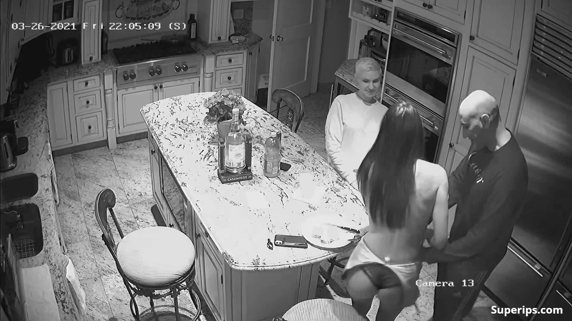 IPCAM – Russian swinger couple has a threesome IPCAM – Russian swinger couple has a threesome