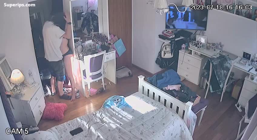 IPCAM β Horny college couple has sex in the bedroom IPCAM β Horny college couple has sex in the bedroom