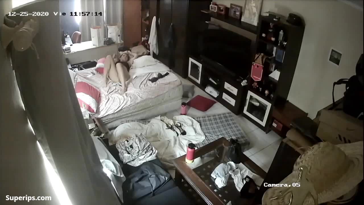 IPCAM – Spanish couple is having sex in their bedroom IPCAM – Spanish couple is having sex in their bedroom