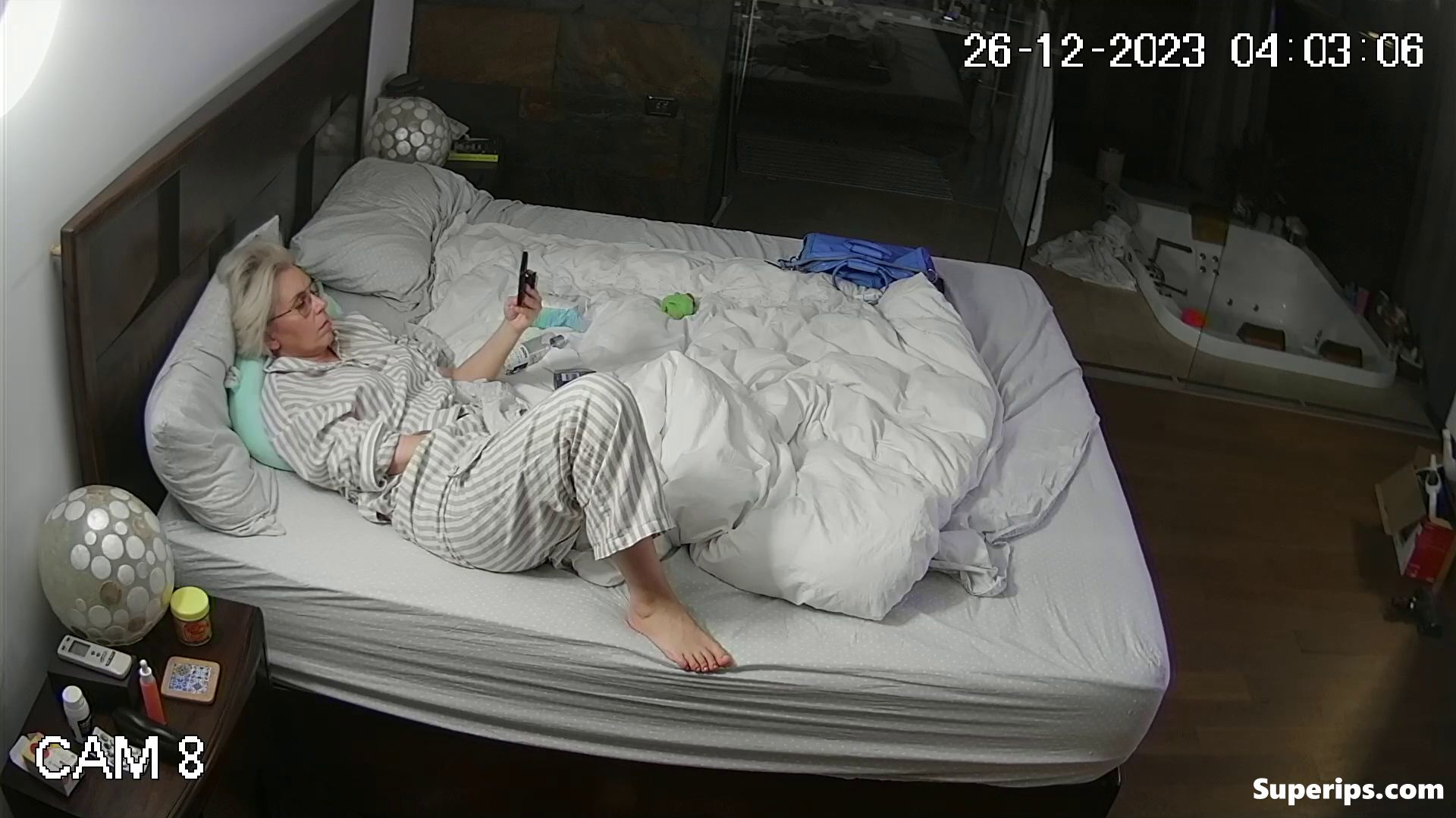 IPCAM – German granny masturbates in her pajamas IPCAM – German granny masturbates in her pajamas