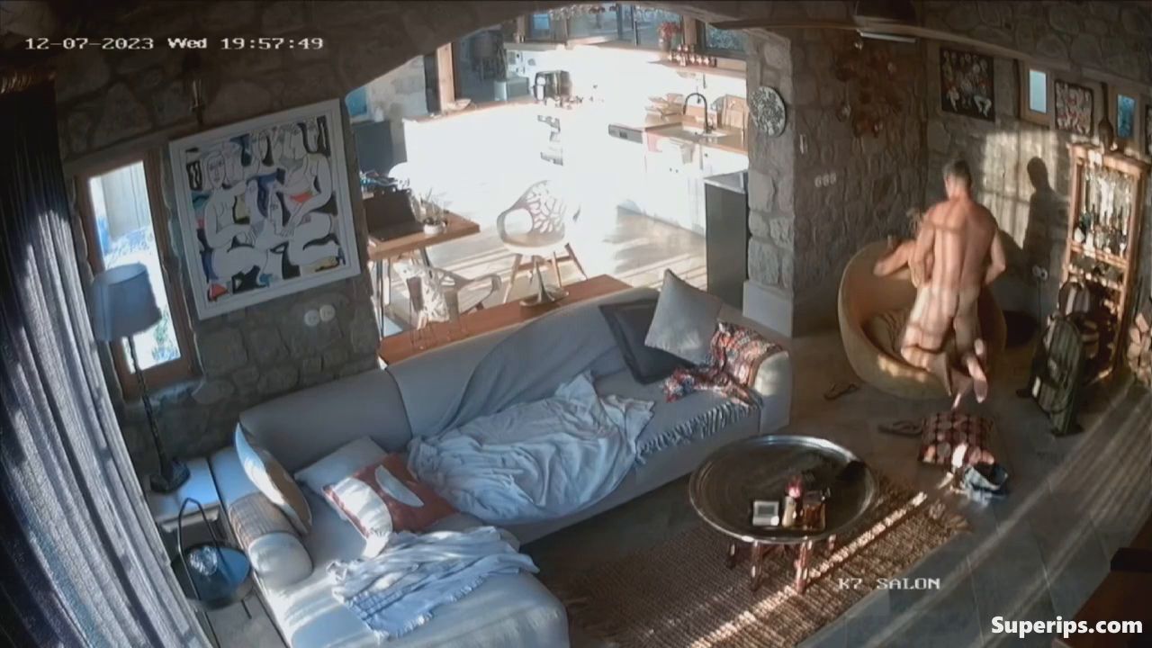 IPCAM – Mature German couple fucks in their living room IPCAM – Mature German couple fucks in their living room