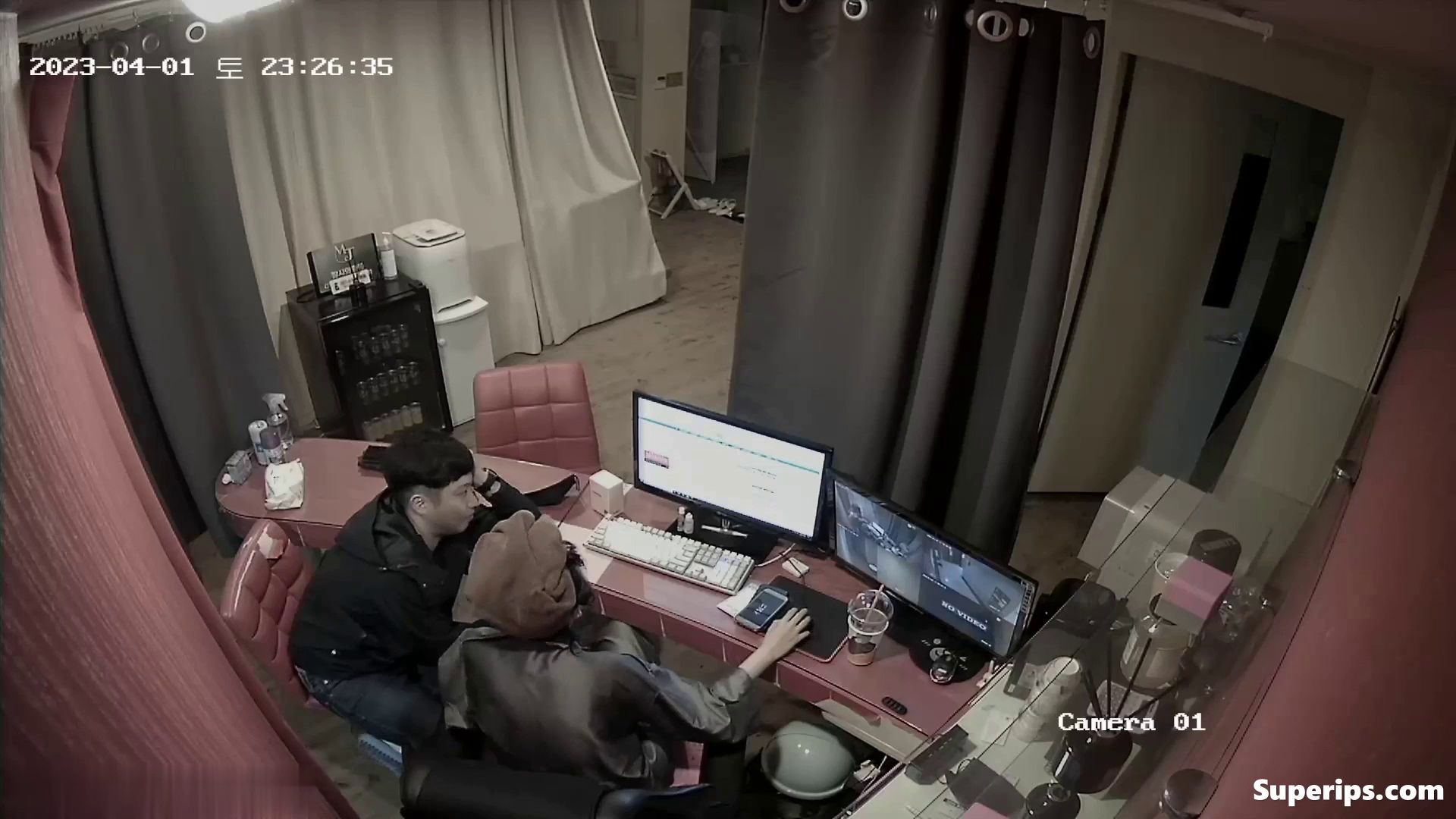 IPCAM – Young Korean couple fucks in an office IPCAM – Young Korean couple fucks in an office