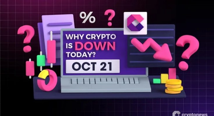 Why Is Crypto Down Today? – October 21, 2025 Why Is Crypto Down Today? – October 21, 2025
