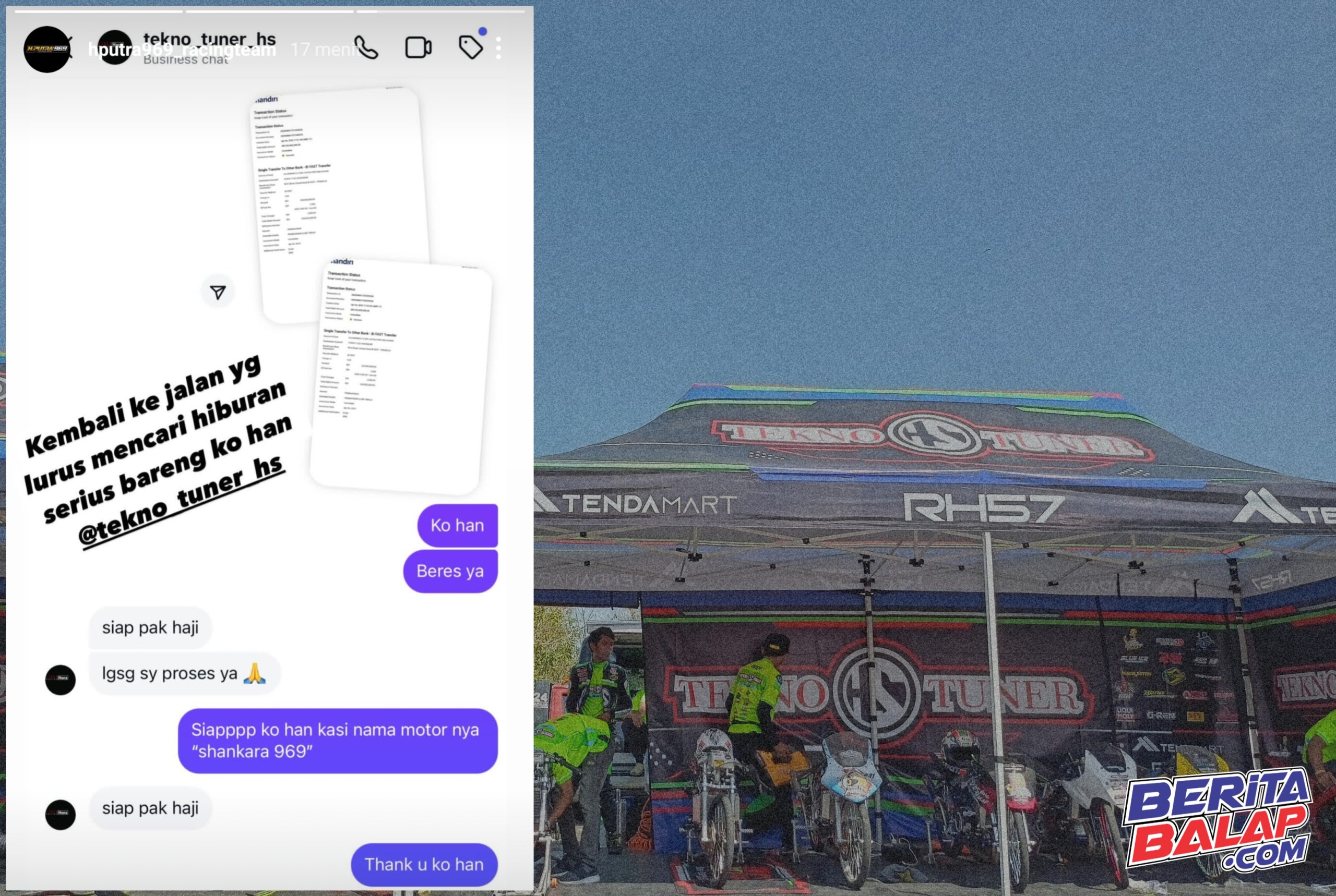 Percakapan H. Putra dan Tekno Tuner