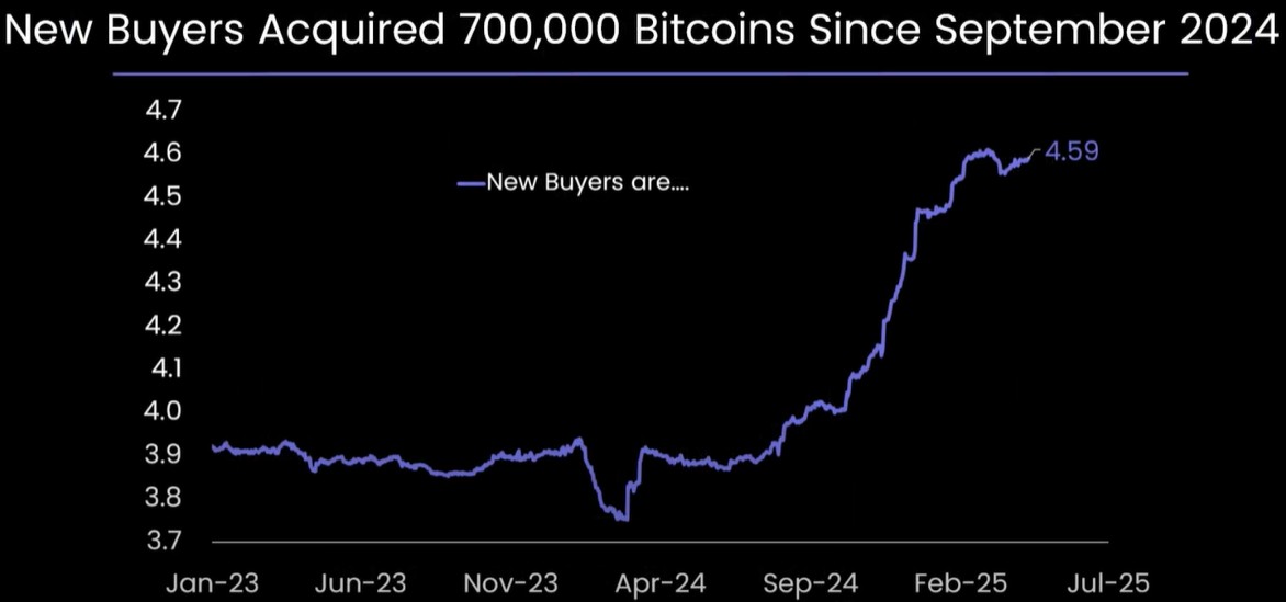Akumulasi Bitcoin sejak September 2024