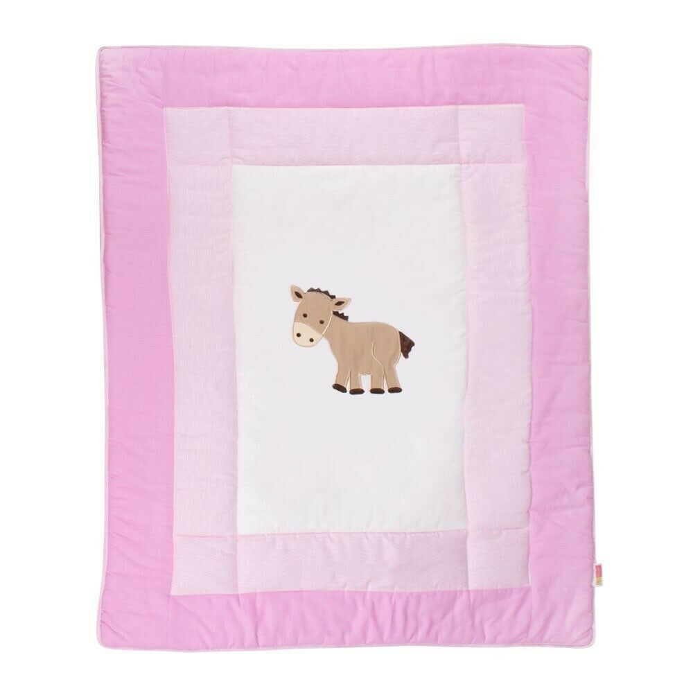 Krabbeldecke Spieldecke Erlebnisdecke Babydecke 100% Baumwolle Öko tex standard