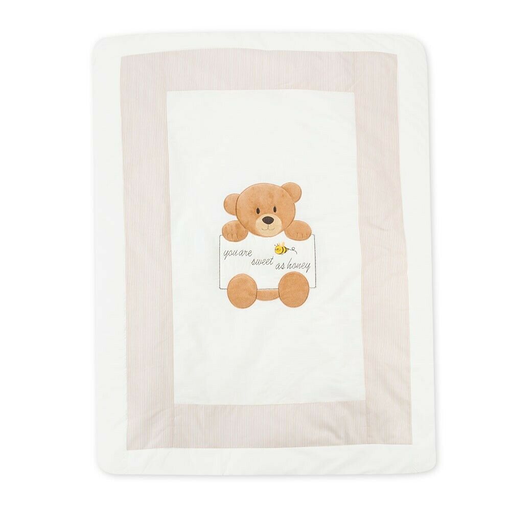 Krabbeldecke Spieldecke Erlebnisdecke Babydecke 100% Baumwolle Öko tex standard