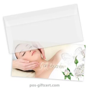 Gift vouchers + envelopes for cosmetics massage wellness and spa KS9277GB Gift vouchers + envelopes for cosmetics massage wellness and spa KS9277GB