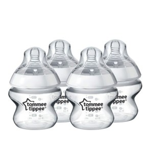 4 Stück Tommee Tippee Closer to Nature Baby Bottle, Anti-Colic, BPA-Free 4 Stück Tommee Tippee Closer to Nature Baby Bottle, Anti-Colic, BPA-Free