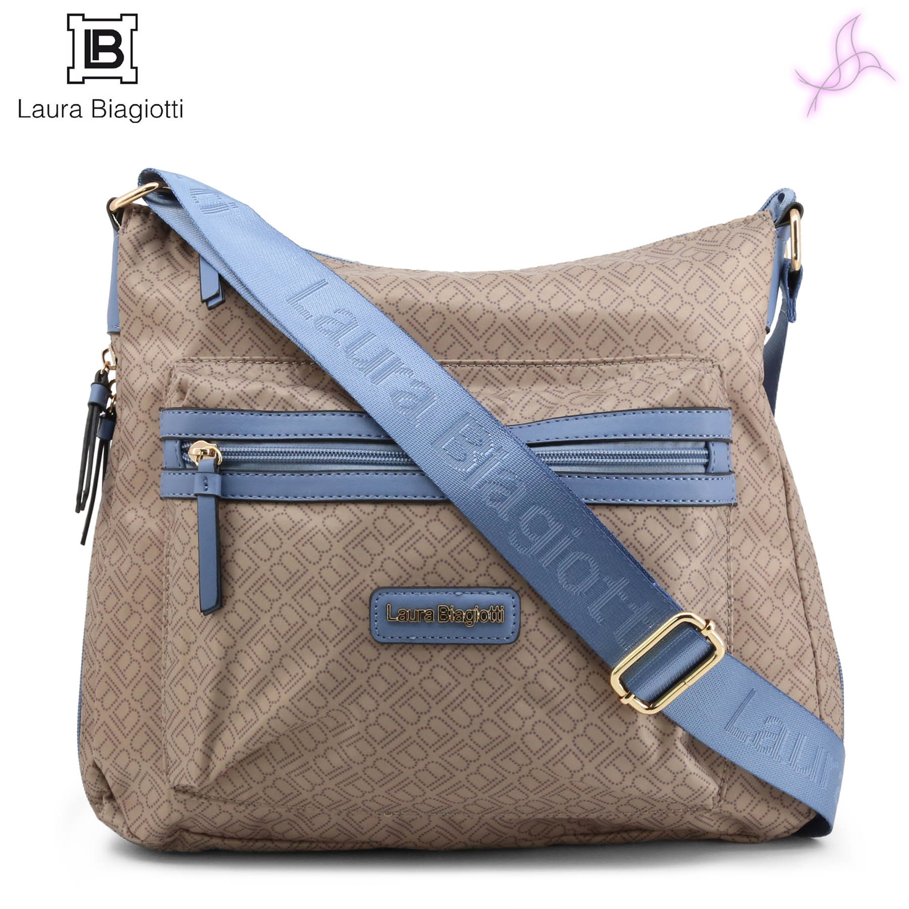 Sacs bandoulière Laura Biagiotti Thia-105-10 Femme Brun 119745