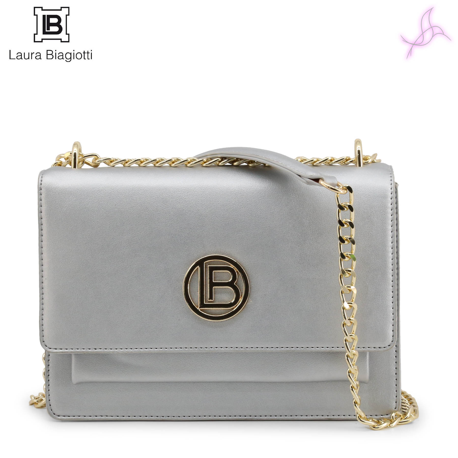 Sacs bandoulière Laura Biagiotti Joelle_115-A Femme Gris 119720 Sacs bandoulière Laura Biagiotti Joelle_115-A Femme Gris 119720