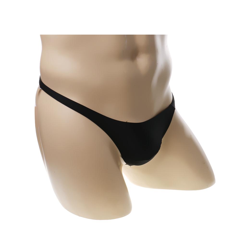 Sous-vêtements en string pour hommes String de bikini respirant Poche Bulge Sous-vêtements en string pour hommes String de bikini respirant Poche Bulge