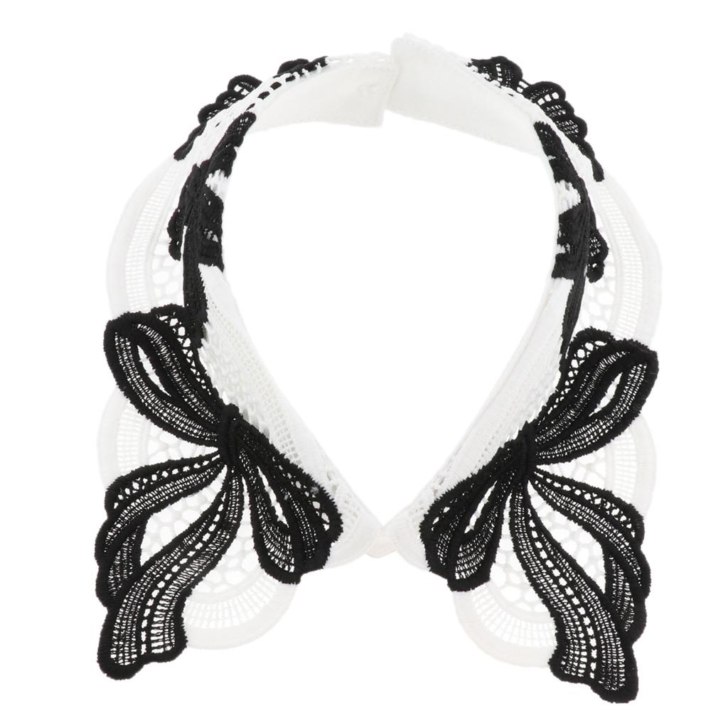 Chemisier évidé pour femmes faux cols faux vêtements chemise cols Chemisier évidé pour femmes faux cols faux vêtements chemise cols