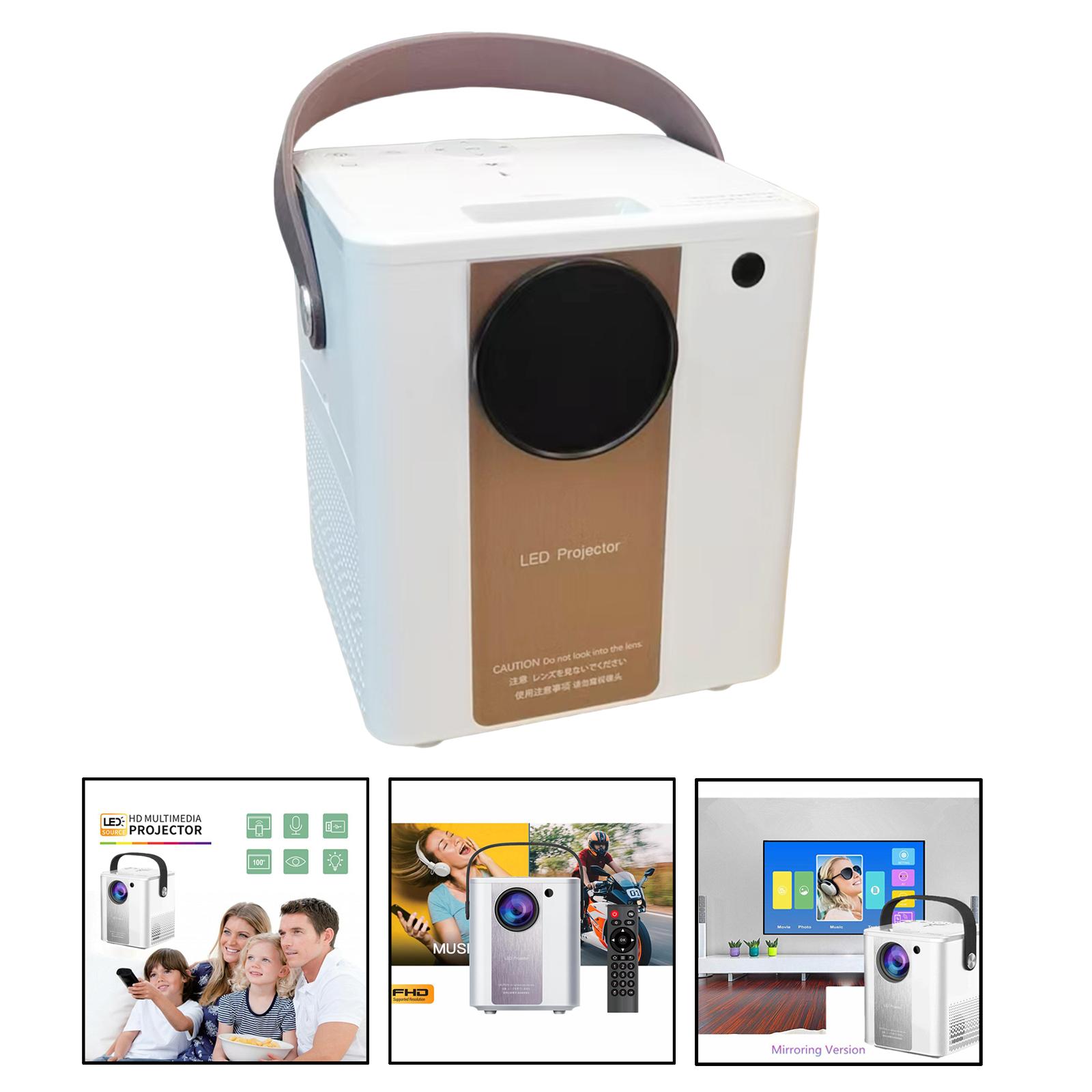 Mini projecteur portable HD Native C500 1280x480P câblé pour bureau à Mini projecteur portable HD Native C500 1280x480P câblé pour bureau à