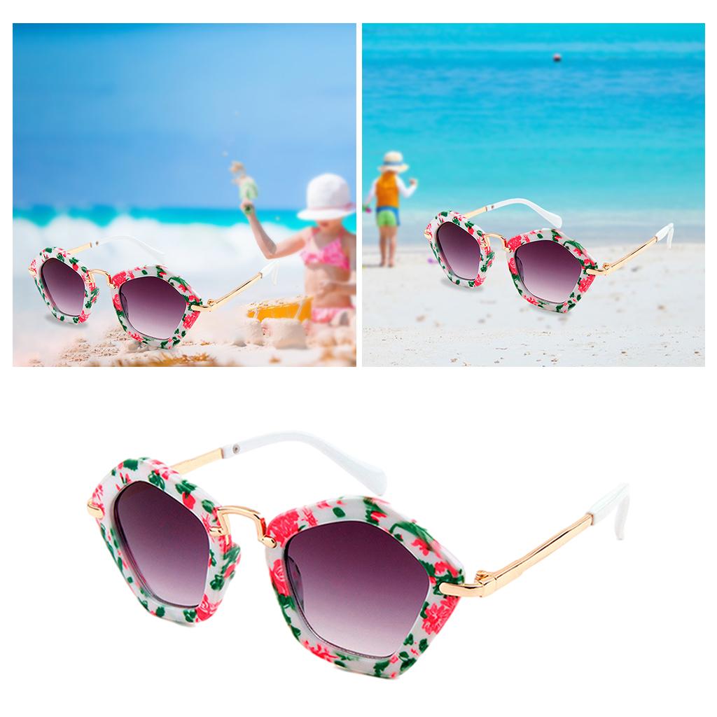 Mode été enfants lunettes de soleil plage lunettes UV 400 protection oculaire