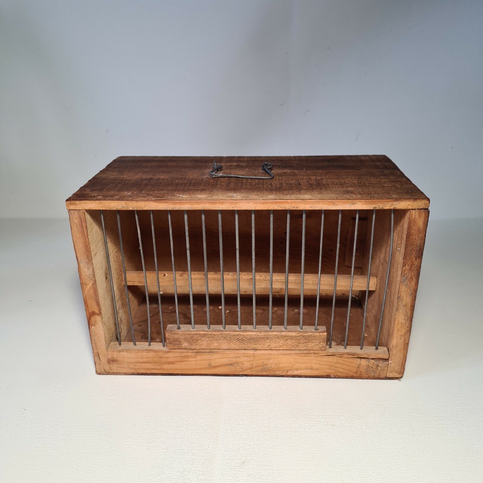 ? ancienne cage en bois de transport pour oiseaux ? ancienne cage en bois de transport pour oiseaux