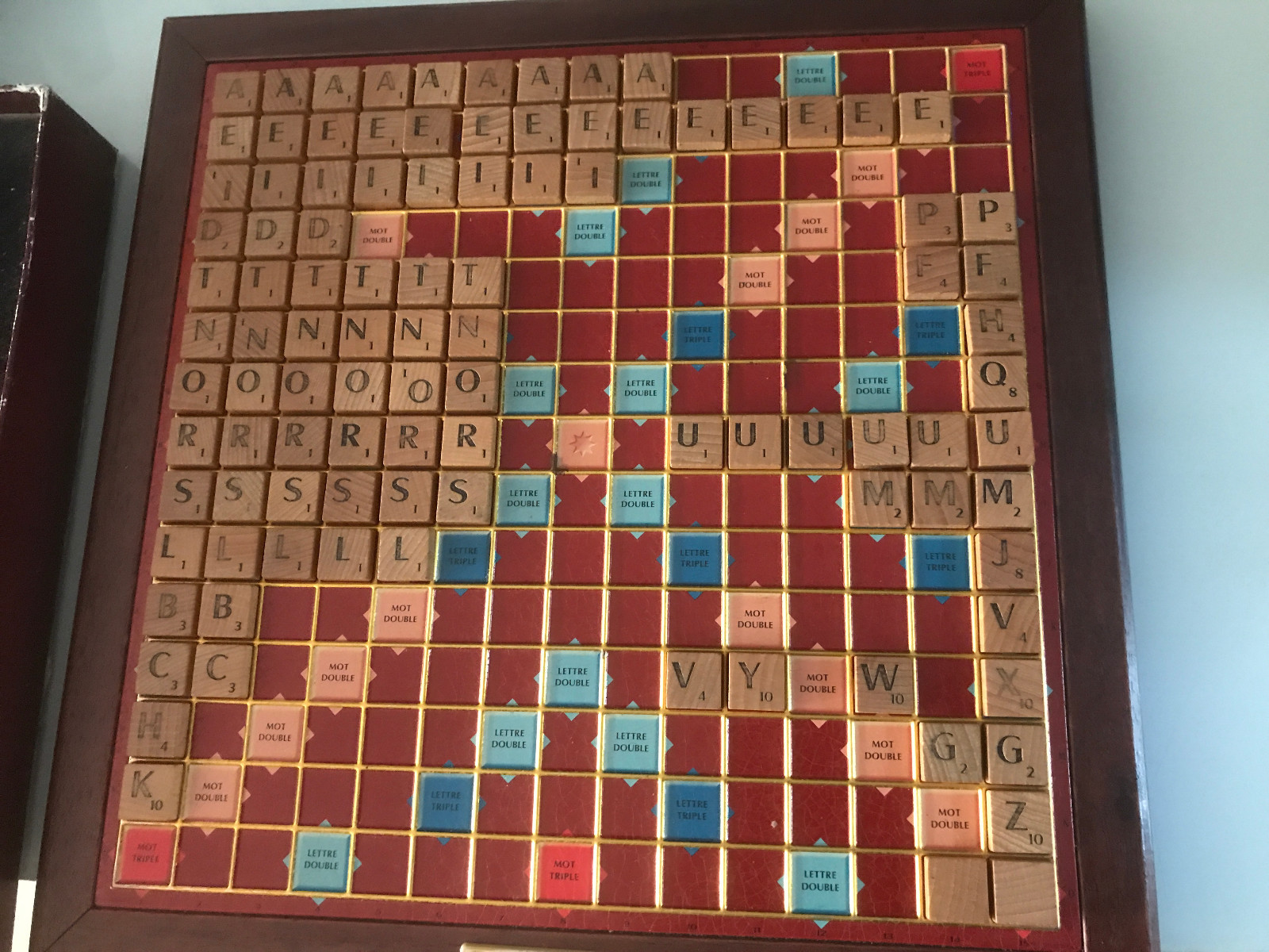 lettre en bois pour scrabble de luxe officiel comme sur photo lettre en bois pour scrabble de luxe officiel comme sur photo