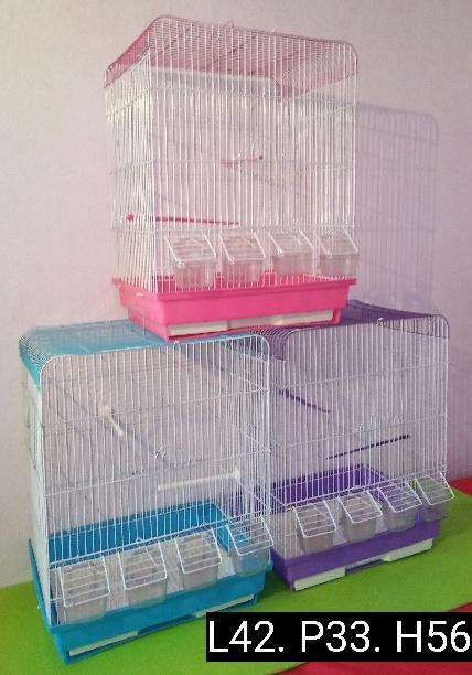 cages oiseaux grande avec ses accessoires