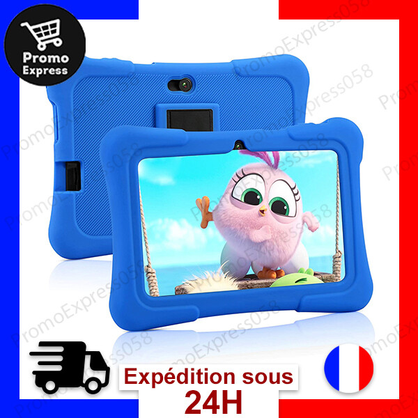 Tablette Enfants Pritom 7 Pouces Android Quad Core WiFi Education Petit Bleu FR Tablette Enfants Pritom 7 Pouces Android Quad Core WiFi Education Petit Bleu FR