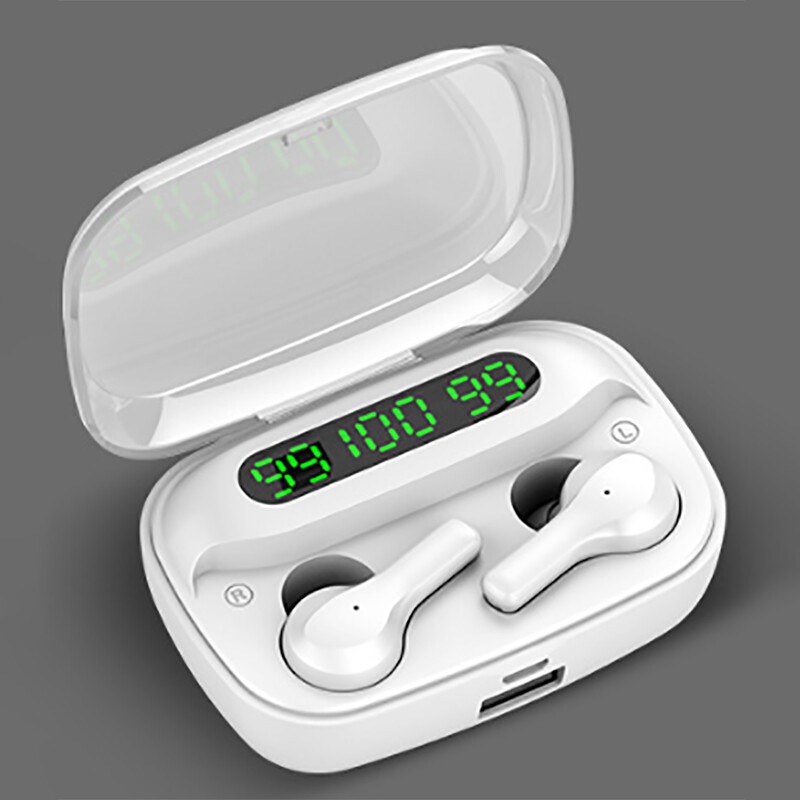 Sans fil Bluetooth 5.0 Oreillettes casque IPX7 écouteurs stéréo TWS étanche