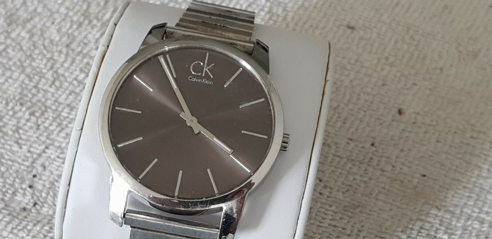 MONTRE HOMME CALVIN KLEIN CLASSIQUE QUARTZ ORIGINAL FONCTIONNE