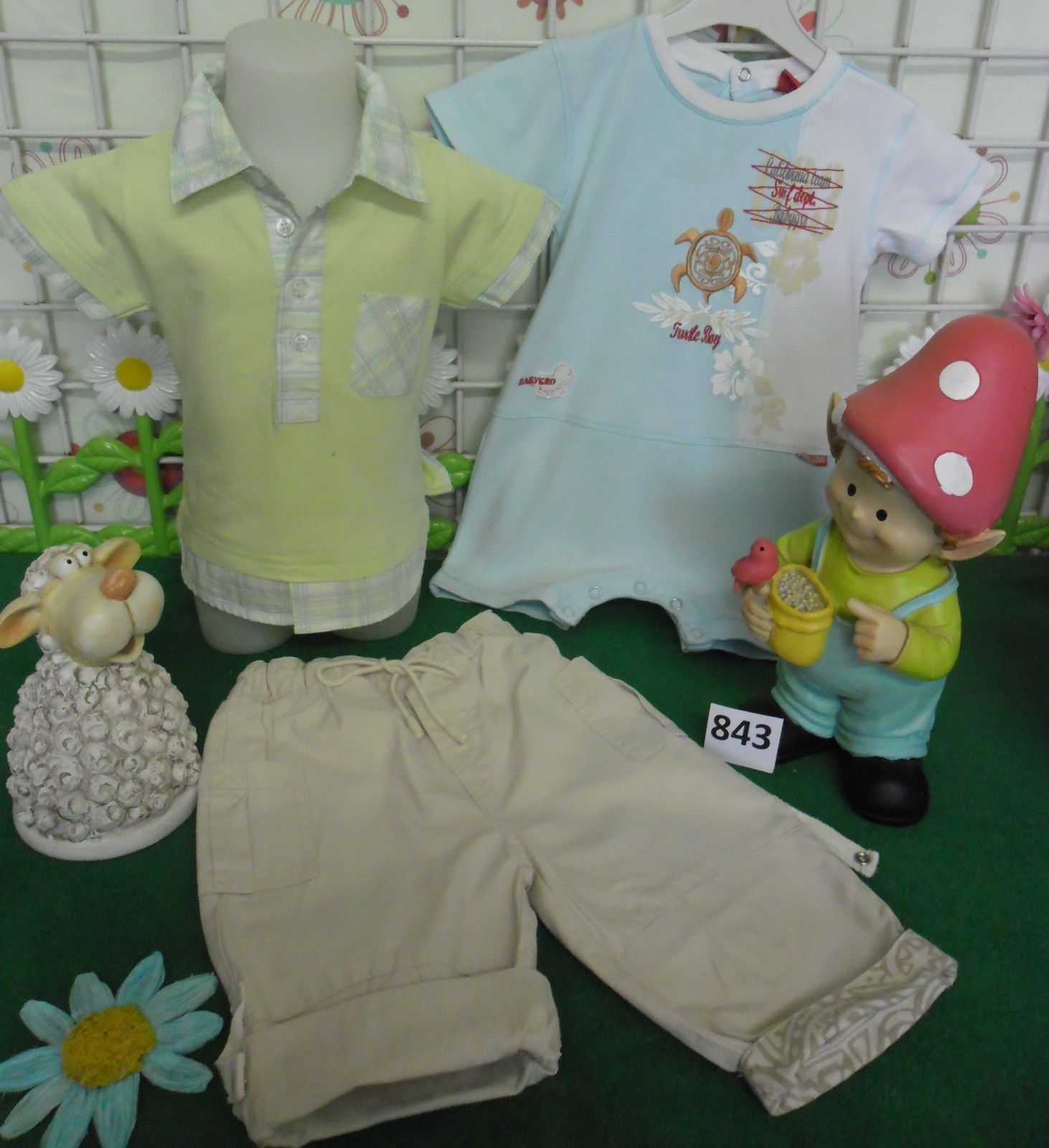 vêtements garçon 12 mois,combi/short BABYGRO,polo,pantalon vêtements garçon 12 mois,combi/short BABYGRO,polo,pantalon