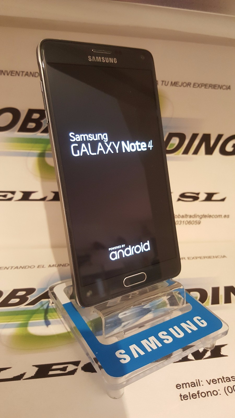 Téléphone Samsung Galaxy Note 4 SM-N910F 32GB Noir Utilisé Qualité A