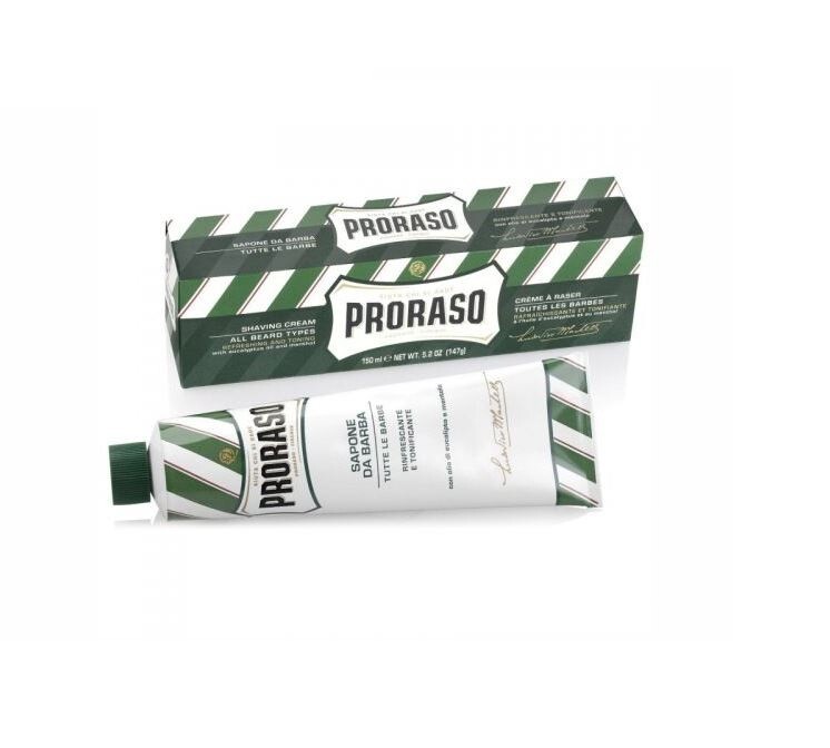 Proraso Vert Rasage Crème Tube 150 ML Proraso Vert Rasage Crème Tube 150 ML